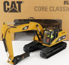 Dm-models Caterpillar Cat320d Pásový bagr se sbíječkou 1:50, žlutá