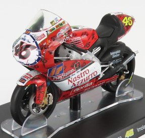 Edicola Aprilia Rsw 250cc N 46 1:18, červená