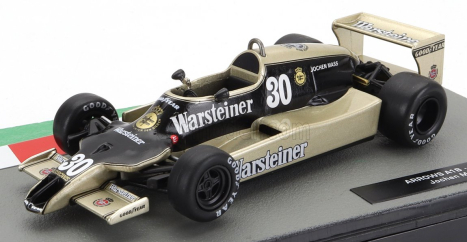 Edicola Arrows F1  A1b N 30 Season 1979 Jochen Mass 1:43 Zlatá Černá