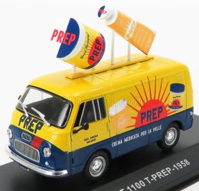 Edicola Fiat 1100t Van Prep 1958 1:43 Modrá Žlutá