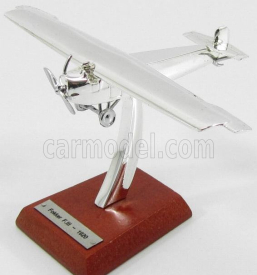 Edicola Fokker F Iii Airplane 1920 - 5cm X 8.5cm 1:200 Chrome