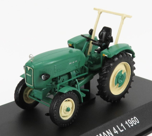 Edicola MAN 4l1 Tractor 1960 - Con Vetrina - With Showcase 1:43 Zelená