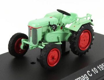 Edicola Normag C10 Tractor 1952 - Con Vetrina - With Showcase 1:43 Velmi Světle Zelená