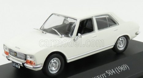 Edicola Peugeot 504 1969 1:43 Bílá