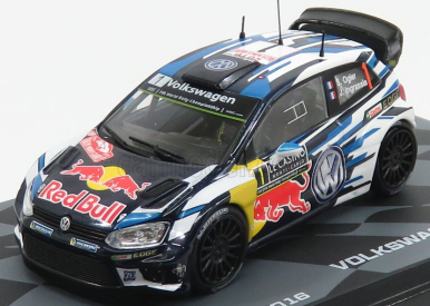 Edicola Volkswagen Polo Wrc Team Volkswagen Motorsport Red Bull N 1 1:43