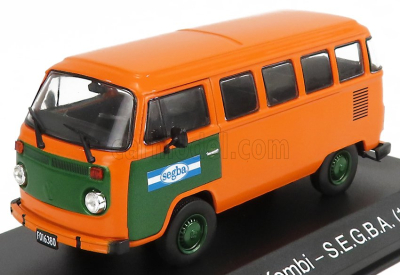 Edicola Volkswagen T1 Minibus Kombi S.e.g.b.a 1983 1:43 Orange