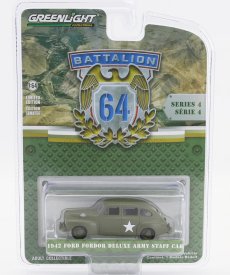 Greenlight Ford usa Deluxe Army Staff Car 1942 1:64 Vojenská Zelená