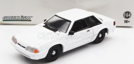 Greenlight Ford usa Mustang Ssp Police 1987 1:64 Bílá