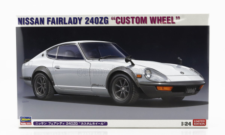 Hasegawa Nissan Fairlady 240zg Coupe Custom Wheels 1972 1:24 /