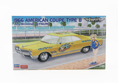 Hasegawa Pontiac American Coupe Type B With Amy Mcdonnell Figure 1966 1:24 /