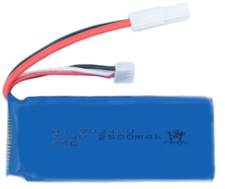 Akumulátor 2500mAh 7,4V Li-Pol