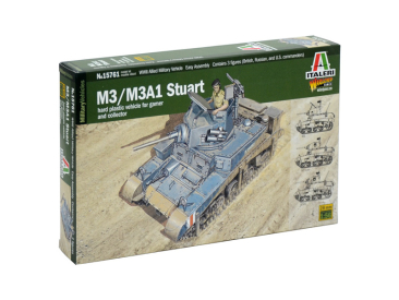 Italeri Wargames - M3/M3A1 Stuart (1:56)