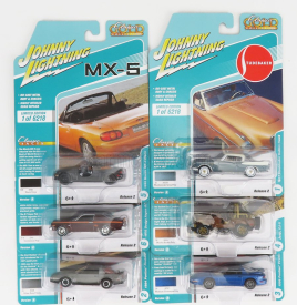 Johnny lightning Studebaker Set Assortment 6 Pieces 1:64 Různé