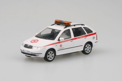 Abrex Škoda Fabia Combi (2000) 1:43 - DP hl.m. Prahy - Pohotovost Autobusy