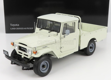 Kyosho Toyota Land Cruiser 40 4x4 Pick-up 1980 1:18 Bílá