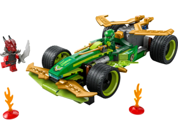 LEGO Ninjago - Lloydovo závodní auto s natahovacím motorem