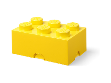 LEGO úložný box 250x375x180mm - žlutý