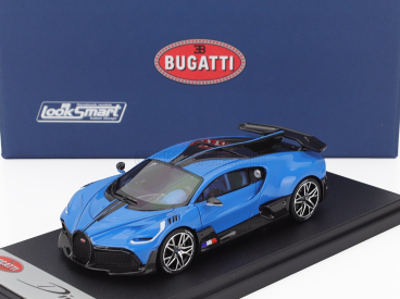 Looksmart Bugatti Divo 2020 1:43 Francouzská Závodní Modrá Lesklá Černá