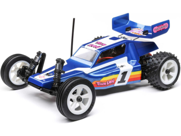 RC auto Losi Mini JRX2 1:16 RTR, modrá