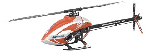 RC vrtulník M4 (pnp) stavebnice s motorem, servy a ESC, oranžová