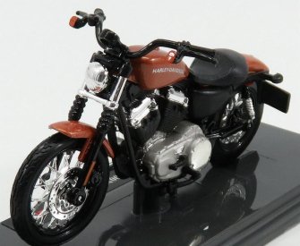 Maisto Harley davidson Xl 1200n Nightster 2007 1:18 Copper Met