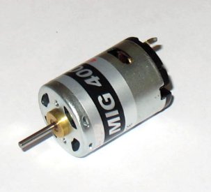 MIG 400 4,8V elektromotor