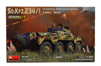 Miniart Tank Sd.kfz.234/1 Military 1945 1:35 /