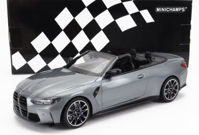 Minichamps BMW 4-series M4 (g83) Cabriolet 2020 1:18 Grey Met