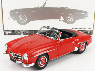 Minichamps Mercedes benz Sl-class 190sl (w121) Spider 1955 1:18 Red