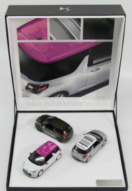 Norev Citroen Set 3x Ds3 2012 With New Roofdeco Flower - Grafic Art - Falvio 1:43 Různé