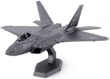 Ocelová stavebnice F-22 Raptor