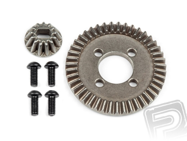 Ozubené kolo diferenciálu a hruška (43/13)