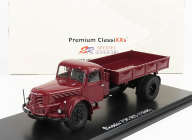 Premium classixxs Škoda 706r Truck 2-assi 1946 1:43 Bordeaux