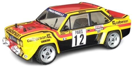 RC auto Fiat 131 Abarth Calberson-Montecarlo 1980