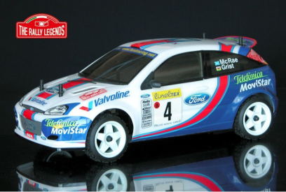 ROZBALENO - RC auto Ford Focus WRC McRae 2001