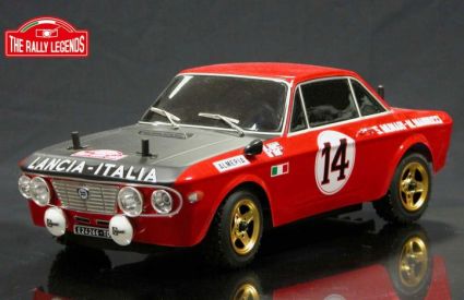 RC auto Lancia Fulvia HF 1972 4WD 1:10