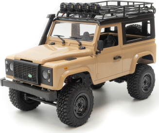 RC auto Land Rover Defender T98 V2 1/12, písková + náhradní baterie