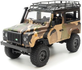 ROZBALENO - RC auto Land Rover Trail V2 1/12 RTR 4WD, kamufláž