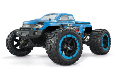 RC auto Slyder MT Turbo Brushless Monster Truck 1/16 RTR, modrá