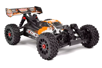 RC auto SYNCRO-4 - BUGGY 4WD 3-4S - RTR, oranžová