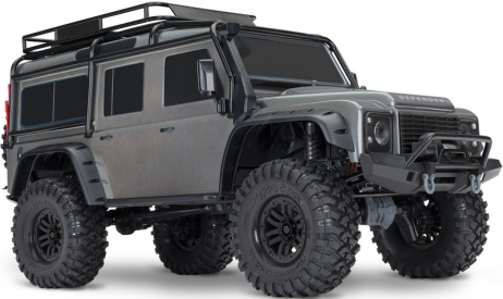 RC auto Traxxas TRX-4 Land Rover Defender 1:10 TQi, šedá