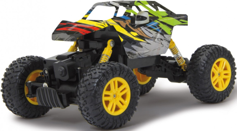 RC Crawler Hillriser, žlutá