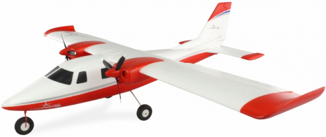 RC letadlo AMXPlanes P68 Hochdecker 850mm, červená