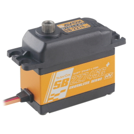 SB-2274G+ BRUSHLESS HiVOLT Digitální servo (25kg-0,08s/60°)