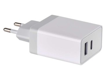 Síťový univerzální USB adaptér (zdroj) QC3.0 + PD 30W