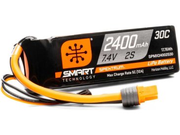 Spektrum Smart LiPo 7.4V 2400mAh 30C IC3