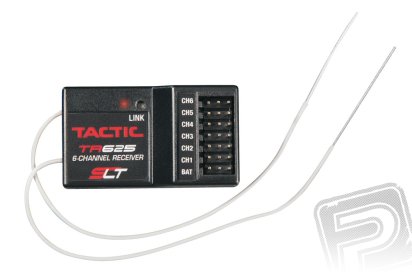 Tactic TR625 6-kan. přijímač SLT 2.4GHz, 2 antény