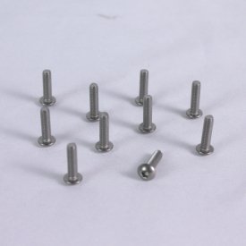 Titanový šroub inbus půlkulatá hlava M3x16mm (10)