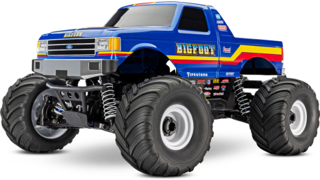 RC auto Traxxas Bigfoot 1:10 BL-2s 4WD Classic