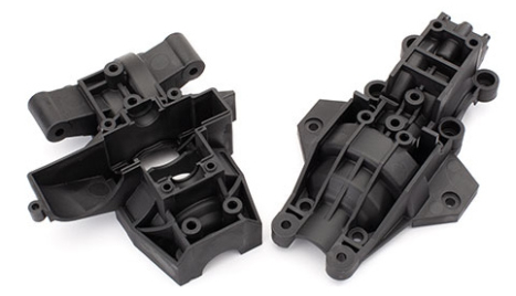 Traxxas Bulkhead, rear (upper and lower)